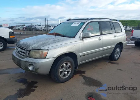 2005 Toyota Highlander V6 z USA, uszkodzony, nr VIN JTEEP21A450114672